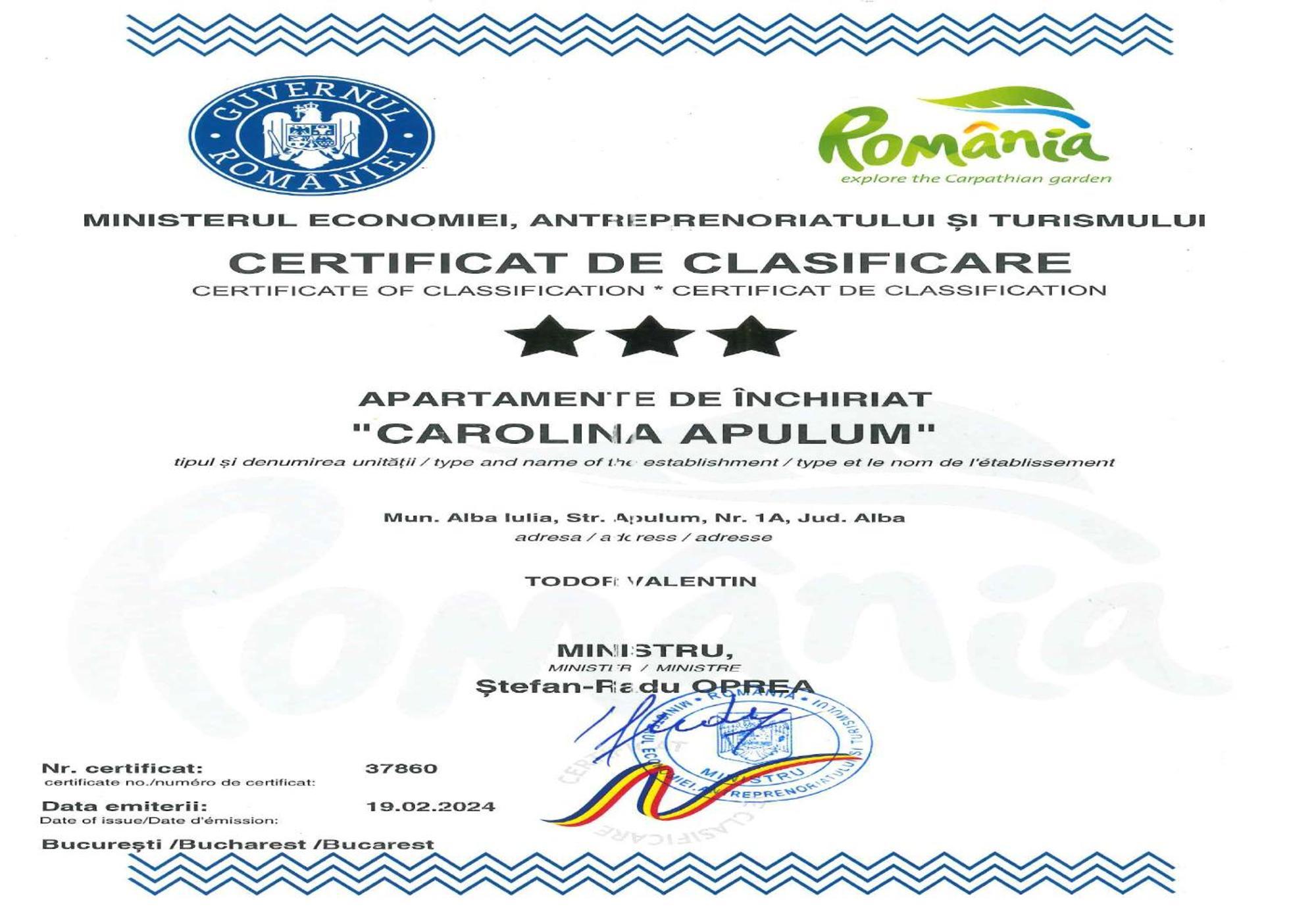 Вілла Vila Carolina Apulum Алба-Юлія Екстер'єр фото